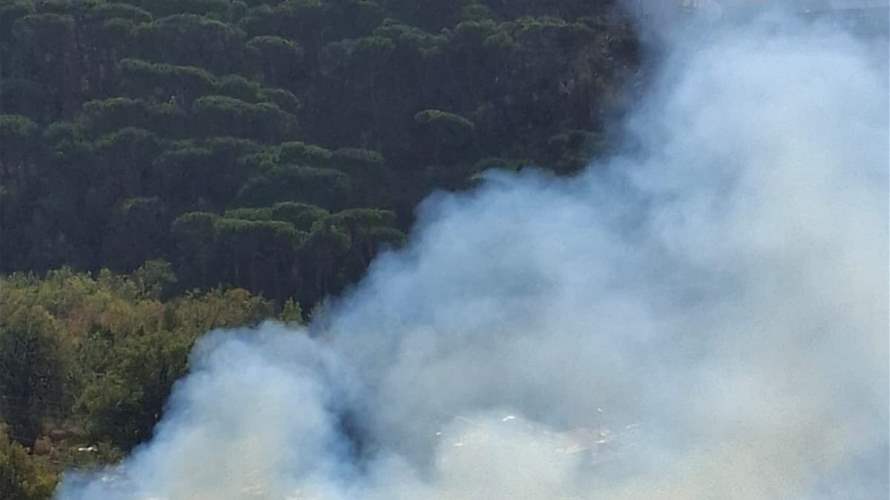 حريق في أحراج بلدة بنابيل المتنية يهدّد المنازل والأهالي يناشدون