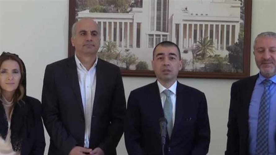 وفد من "الوطني الحر" التقى ابي المنى: التقاء بالنظرة حول امور عدة مطروحة