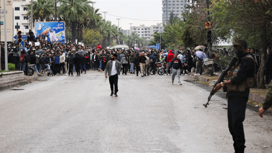 Syrian security forces use gunfire to disperse rival protests in Alawite heartland