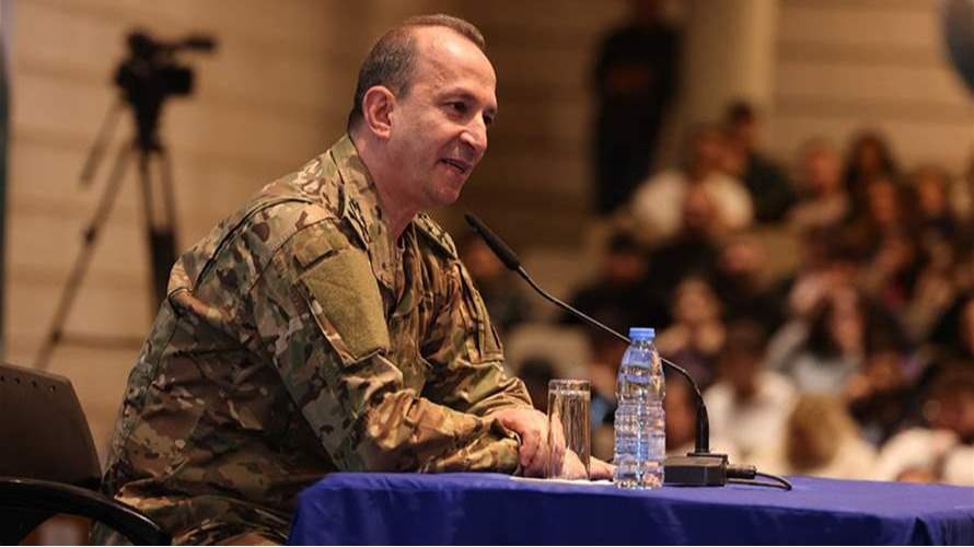 العماد رودولف هيكل من جامعة الروح القدس - الكسليك: الجيش قوي ولا خوف عليه وهو قادر على الصمود بوجه العواصف