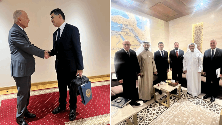 مرقص بحث مع الأمين العام لجامعة الدول العربية ووزراء الاعلام العرب في التعاون الاعلامي واقترح اضافة الى البيان الختامي للجامعة