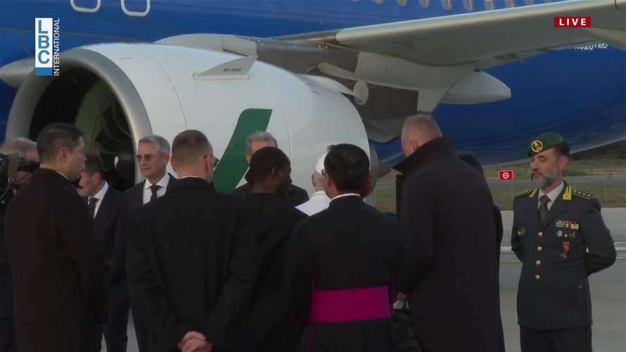 LBCI aboard the plane carrying Pope Leo to Turkey: A first look at the exclusive scene