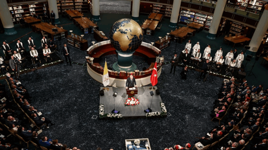 Erdogan praises Pope's 'strong stance' on Palestinian issue