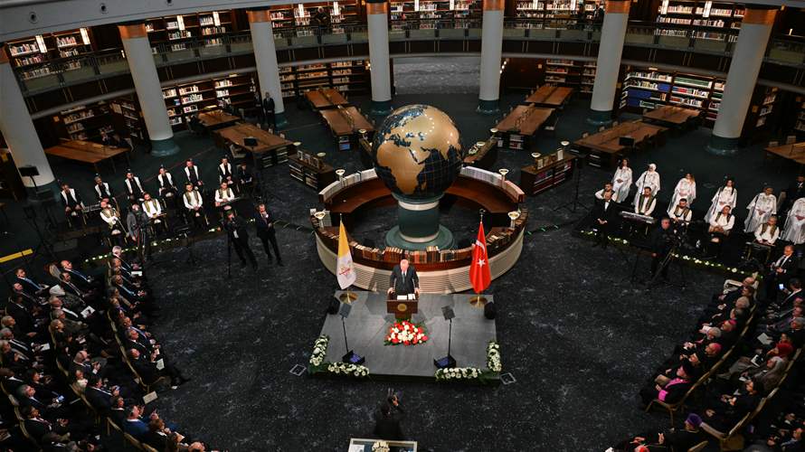 اردوغان يشيد بموقف البابا لاون من القضية الفلسطينية