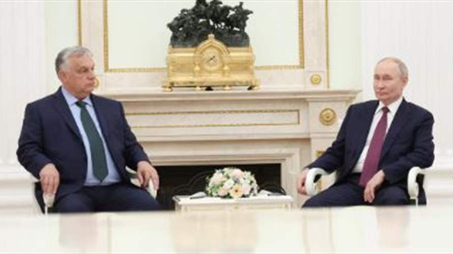 رئيس وزراء المجر يبحث مع بوتين إمدادات الطاقة وحرب أوكرانيا