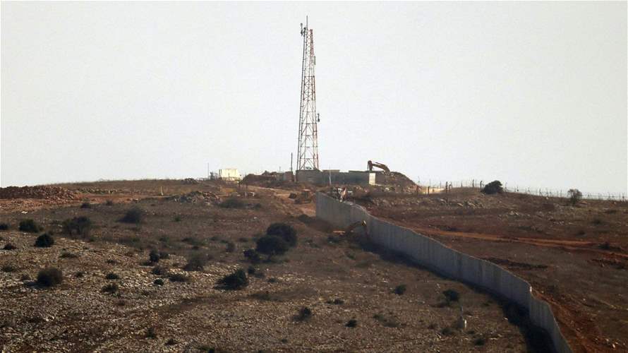Lebanon files complaint to UN Security Council over Israel’s construction of two concrete walls inside Lebanese territory