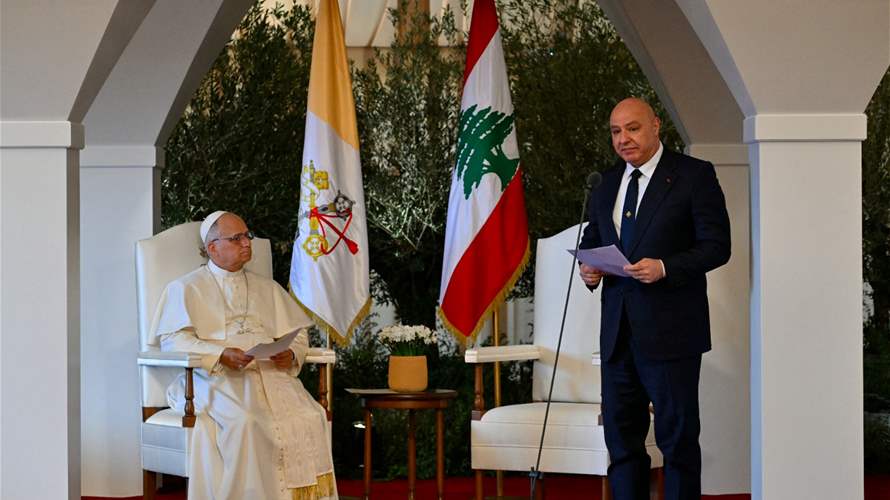President Aoun: Pope Leo’s visit will remain engraved in Lebanon’s memory
