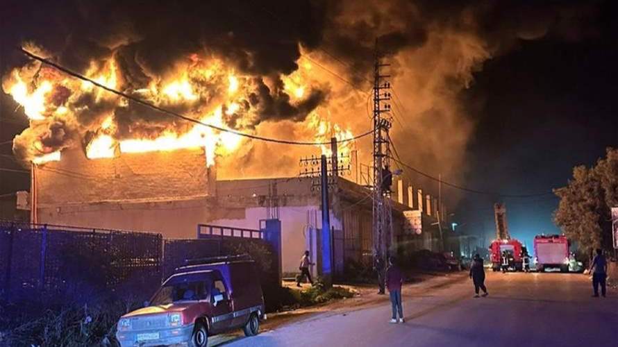 اندلاع حريق في معمل في الحريشة – الكورة… ولا عمال محاصرين