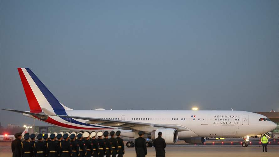 Macron arrives in China for state visit