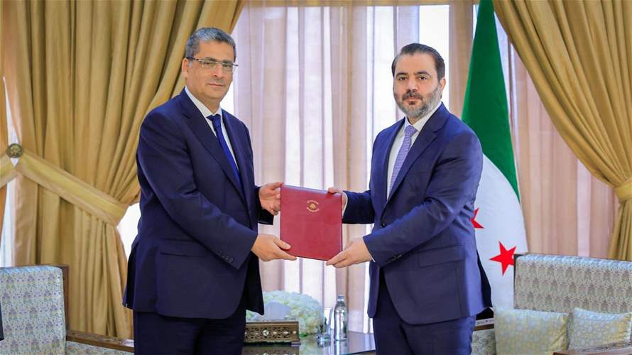 الشيباني استقبل السفير اللبناني هنري قسطون الذي قدّم نسخة عن أوراق اعتماده