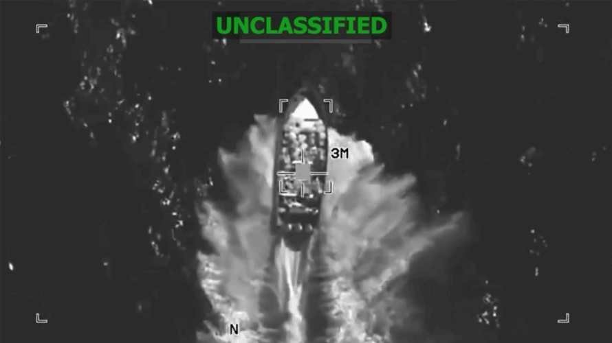 مقتل أربعة أشخاص في ضربة أميركية استهدفت قاربا يشتبه بتهريبه المخدرات في المحيط الهادىء