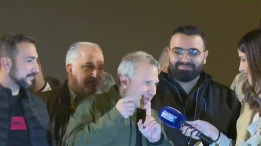 باسيل للـLBCI: الحرب لا تنتهي الا بالحوار والتفاوض 