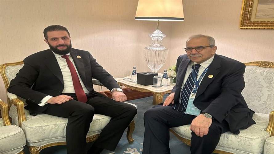 لقاء بين نواف سلام وأحمد الشرع... وهذا ما جرى بحثه 