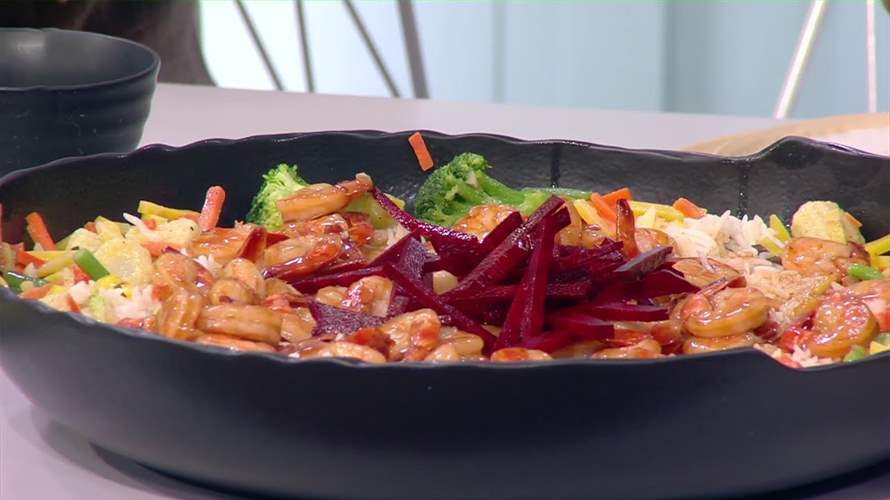 إليكم طريقة تحضير "ترياكي" القريدس وغيرها من الأطباق الشهية مع الشيف فادي زغيب (فيديو)