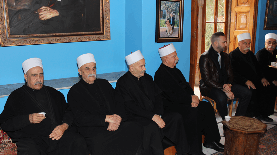 تيمور جنبلاط بحث مع وفود زارته في المختارة قضايا اقتصادية وحياتية وانمائية