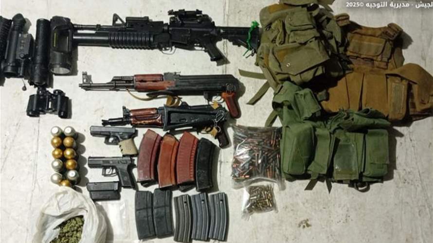 الجيش ينفذ تدابير أمنية واسعة في منطقة الشراونة – بعلبك