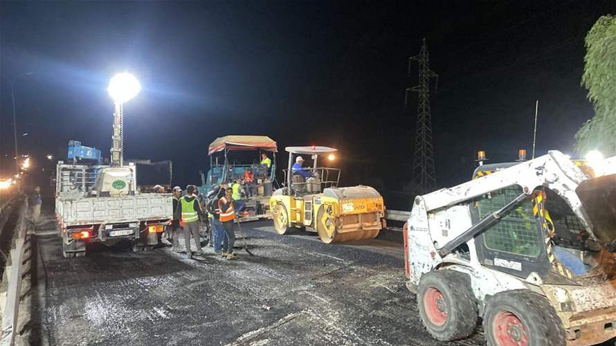 وزارة الأشغال: تنفيذ سلسلة من أعمال الصيانة والتأهيل على عدد من المحاور الحيوية