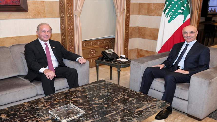 وزير الداخلية استقبل السفير الأميركي... وهذا ما جرى بحثه