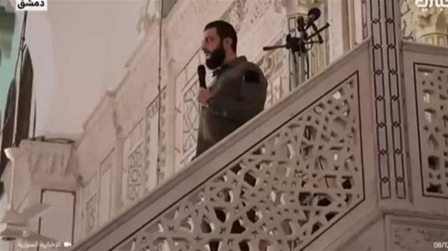 بالزي العسكري احتفل الشرع بمرور عام على اطاحة الاسد