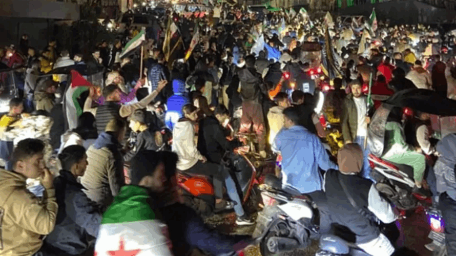 Tensions flare across Lebanon: Multiple Lebanese regions mark Assad's fall anniversary