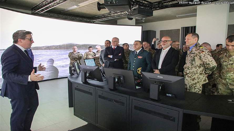 افتتاح مشبّه الملاحة في قاعدة جونية البحرية... والسفير الألماني يشدّد على أهمية التعاون مع الجيش ودعمه