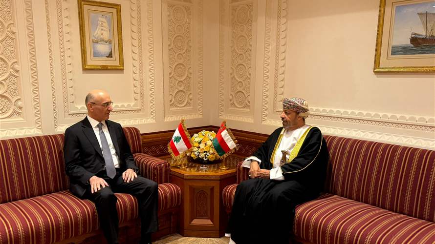Lebanese, Omani Interior Ministers discuss security cooperation in Muscat