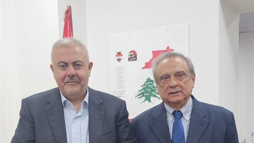 حبيب يلتقي عبود مناشدًا فتح طرقات ساحة النجمة قبيل الأعياد