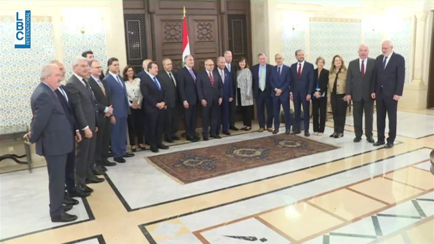 سلام يستقبل وفد مجموعة العمل الأميركية والسفير عيسى في السراي