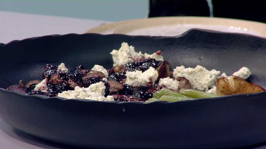 الـ"Filet Mignon" مع الجبنة وسلطة الأرضي شوكي والكستناء... طبقان مميزان مع الشيف فادي زغيب (فيديو)