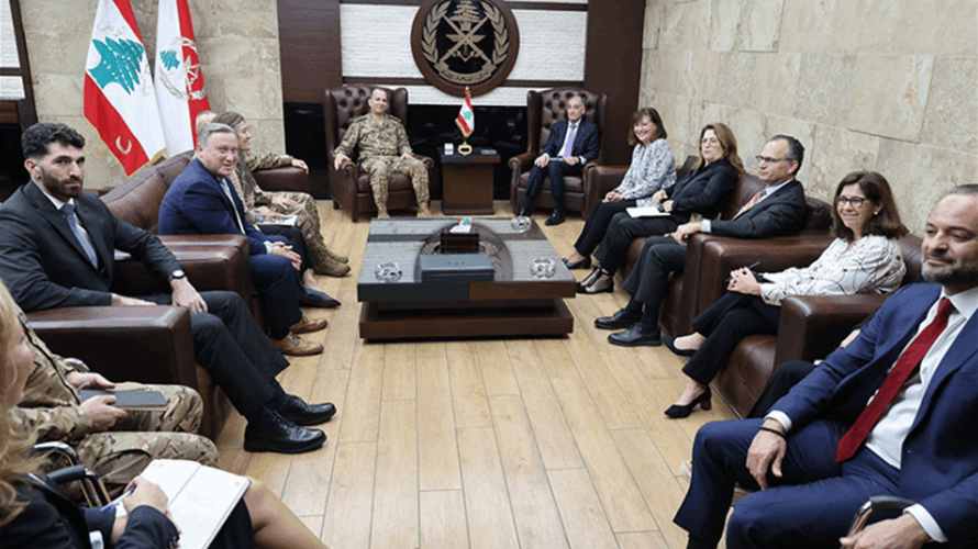 لقاء جمع قائد الجيش بـATFL: بحثٌ في الأوضاع العامة 