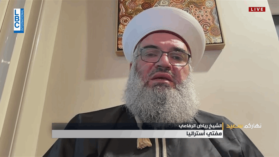 Australia’s grand mufti to LBCI: Bondi Beach attack undermines social cohesion, praises Ahmad al-Ahmad’s heroism