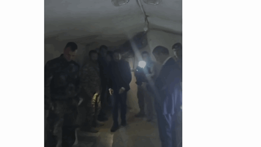 الـ LBCI تحصل على فيديو من داخل النفق الذي دخله الدبلوماسيون مع الجيش في وادي زبقين