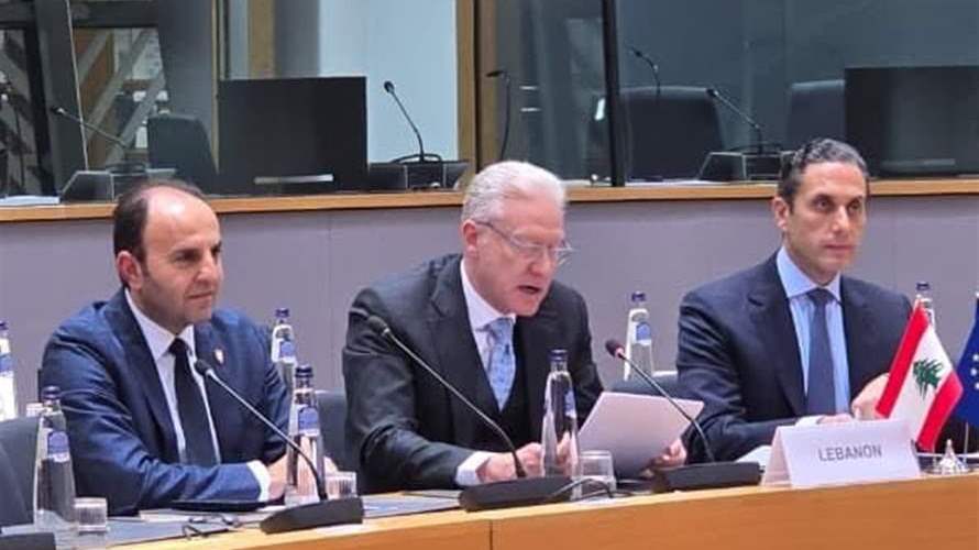 Lebanon, EU resume partnership talks after eight-year hiatus