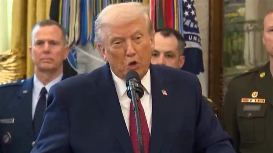 ترامب: لدينا سلام حقيقي في الشرق الأوسط وسنرى ما سيحدث مع حماس وحزب الله