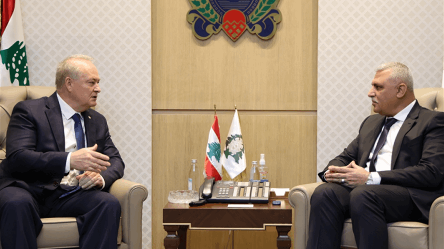 اللواء شقير عرض والسفير الروسي الأوضاع العامة في لبنان والمنطقة