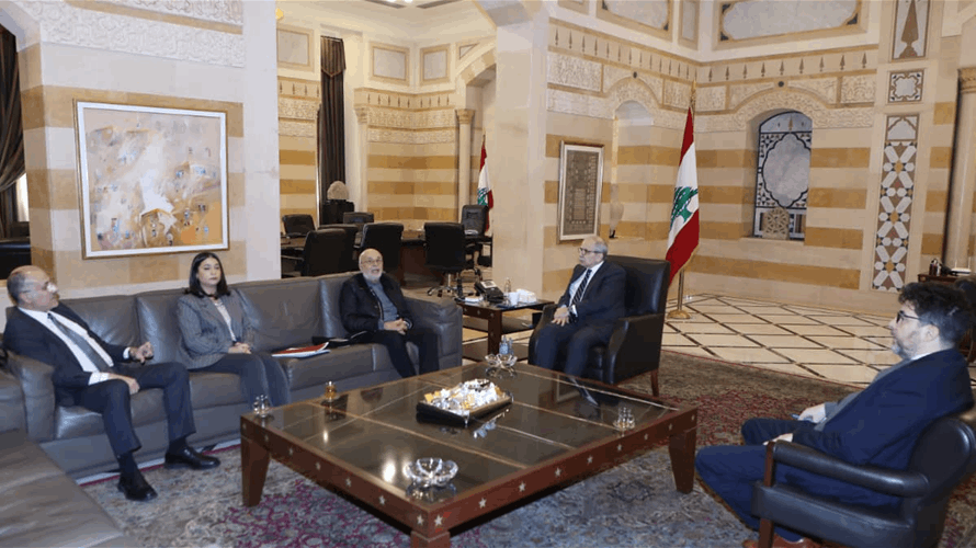 سلام استقبل شهيب وعبد الله ووفدي البنك الدولي والجامعة الثقافية