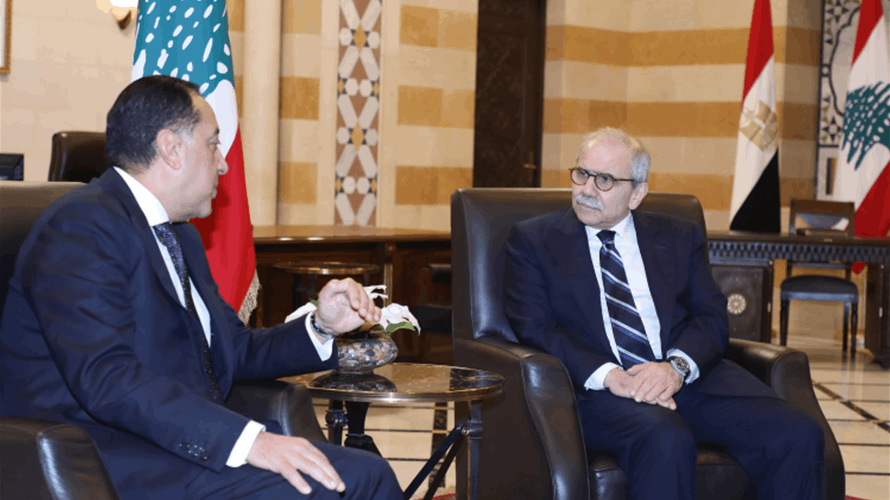 سلام بعد لقائه مدبولي: نثني على دور مصر في العمل على إنهاء الاحتلال الإسرائيلي في الجنوب