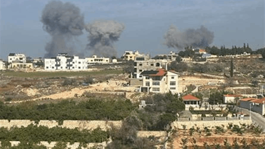 Israeli airstrikes hit areas near Zefta and Al-Baisariyah, South Lebanon