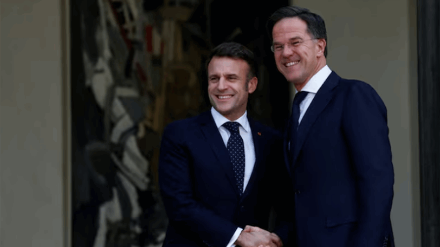 France's Macron says he discussed Ukraine with NATO head Rutte