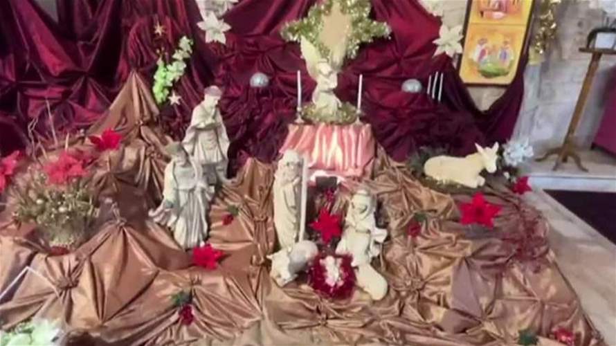 الخيام الحدودية تحتفل بقداس عيد الميلاد