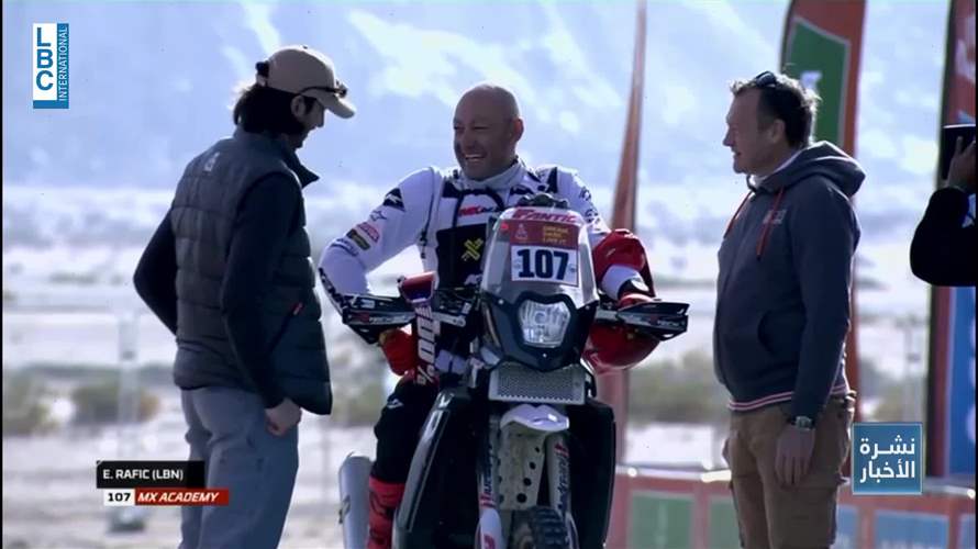 الدراج اللبناني رفيق عيد في رالي داكار… وعينه على البوديوم