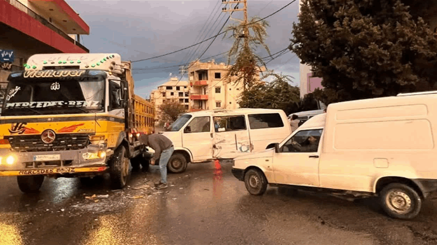 اربعة جرحى في حادث سير في مراح السراج - الضنية