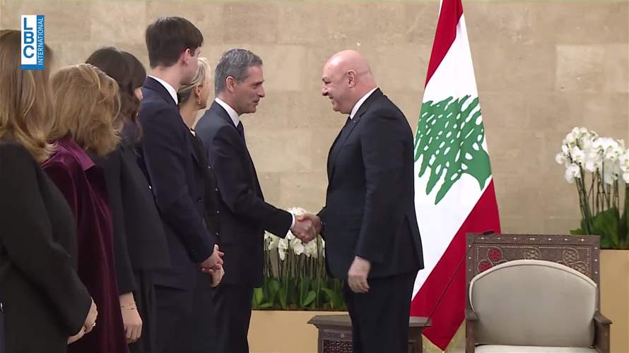 الرئيس عون يكرم المدير العام لمجموعة CMA CGM