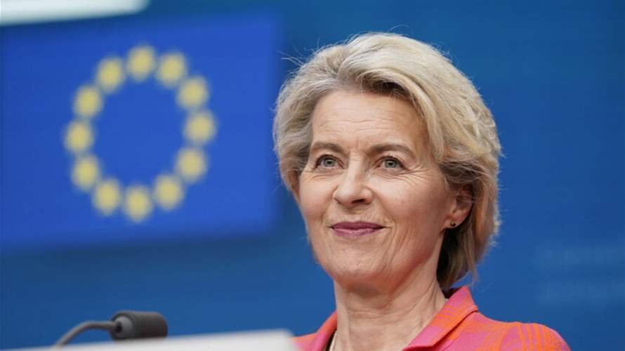 رئيسة المفوضية الأوروبية تشارك في مكالمة هاتفية مع زيلينسكي وترامب وزعماء أوروبيين