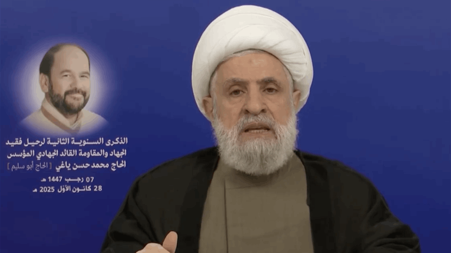 قاسم: نناقش استراتيجية الأمن الوطني بعد انسحاب إسرائيل من الأراضي اللبنانية​