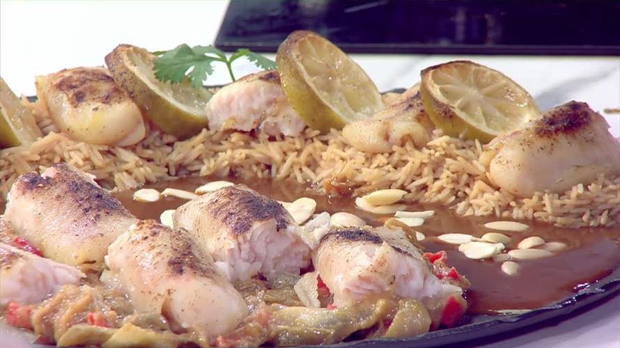 الصيادية وطاجن السمك... طبقان مميزان على طريقة الشيف فادي زغيب (فيديو)