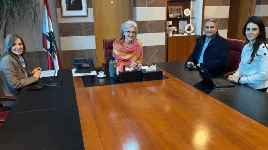 وزيرة التربية تابعت تمويل مشروع المساعدة الطارئة للبنان (LEAP) بهدف إعادة إعمار وترميم البنى التحتية المتضررة في الجنوب