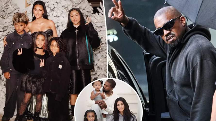 كيم كارداشيان وطليقها كانييه ويست يمضيان عيد الميلاد معا... فهل عادت المياه إلى مجاريها؟