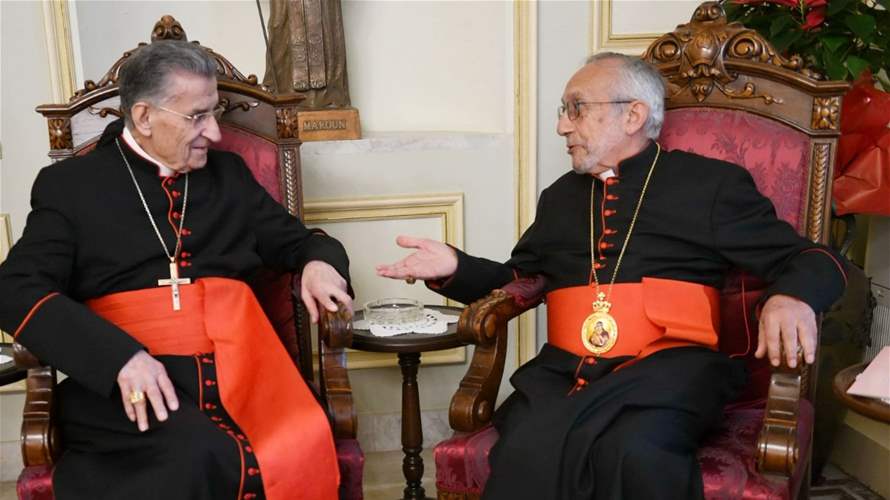 الراعي استقبل ميناسيان ووفد "حزب الله" مهنئين بالأعياد... فياض: المدخل الطبيعي للتعافي إلزام اسرائيل تطبيق الـ1701