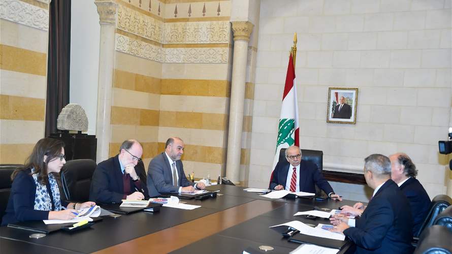 سلام: للإسراع بتحديد الدفعة الأولى من مشاريع اعادة الاعمار التي سيُموَّل تنفيذها من قرض البنك الدولي قبل منتصف كانون الثاني